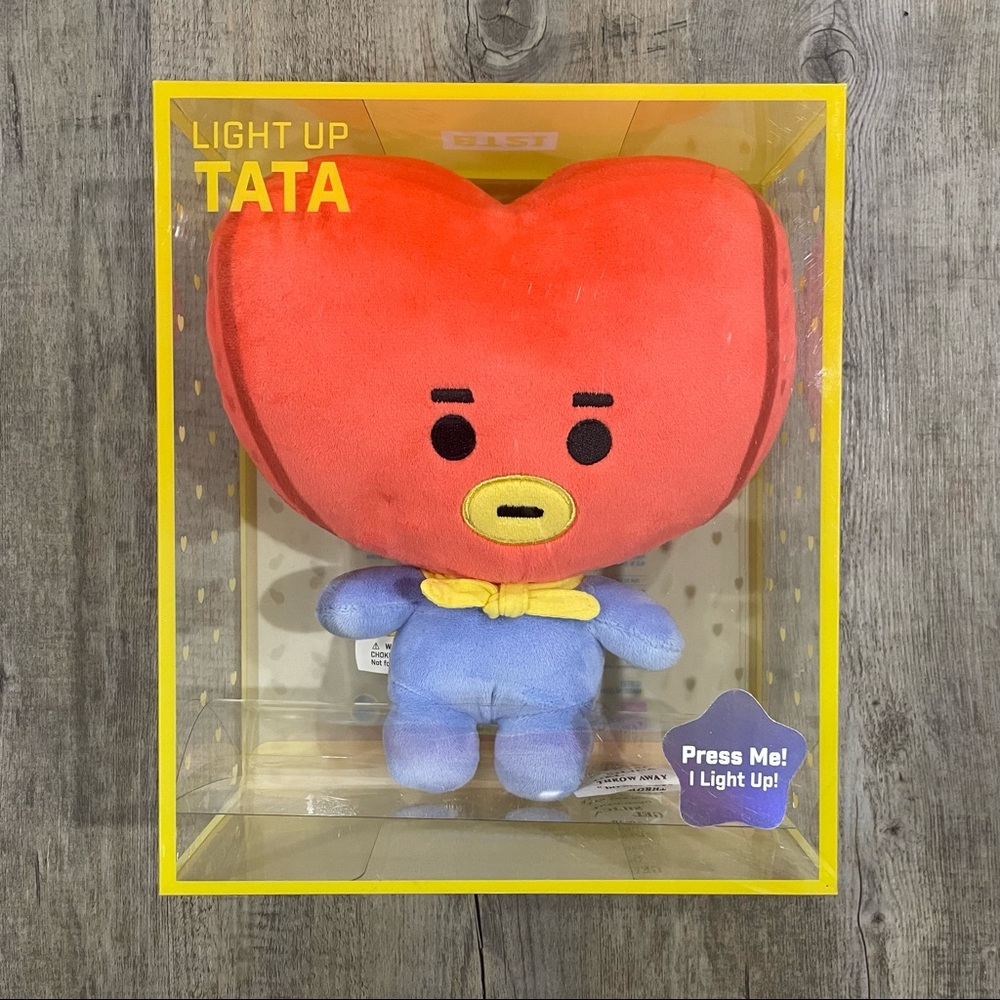 BTS BT21 TATA Light Up Plush Standing Doll